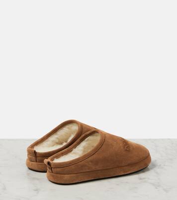 Slippers Alaska aus Veloursleder | Balenciaga