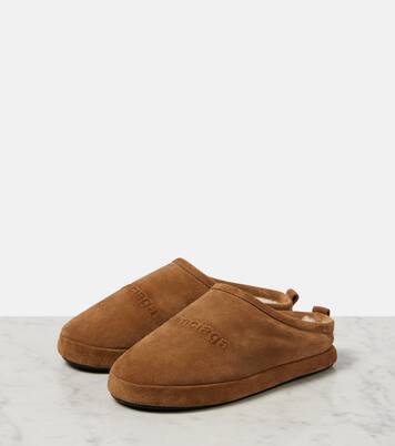 Slippers Alaska aus Veloursleder | Balenciaga