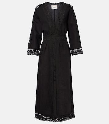 Abito midi Verona in lino e cotone | Marant Etoile