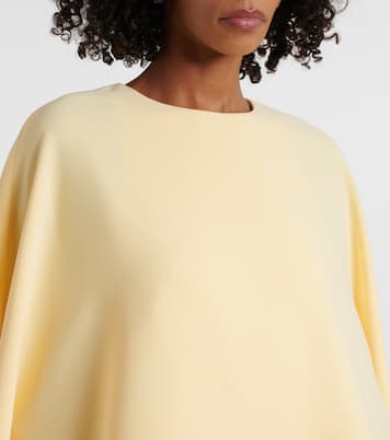 Meena floral crêpe gown | Costarellos