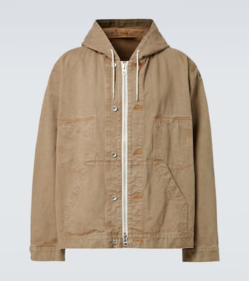 Hooded denim jacket | Sacai