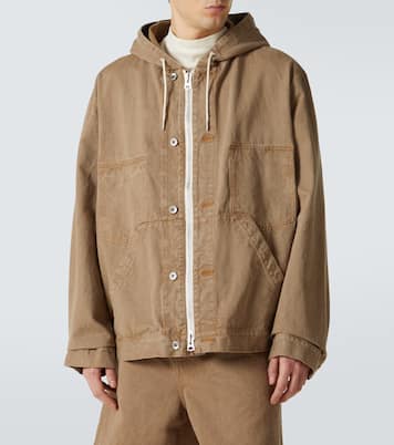 Hooded denim jacket | Sacai
