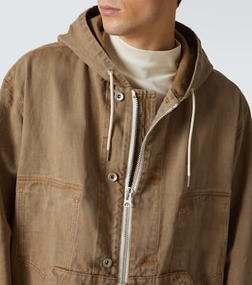 Hooded denim jacket | Sacai