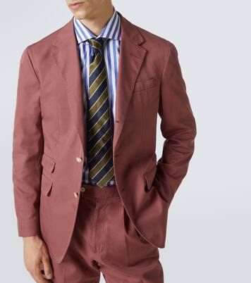 Cavendish棉质西装式外套 | Dunhill