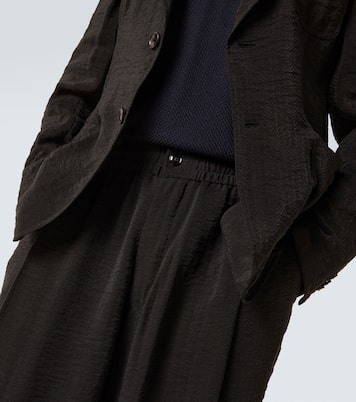 提花直筒裤装 | Giorgio Armani