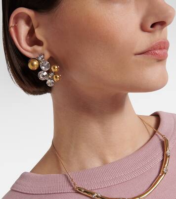 Ohrstecker mit Kristallen | Dries Van Noten