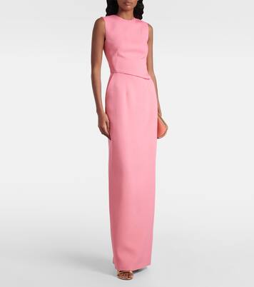 Robe longue Juulia en crêpe | Emilia Wickstead