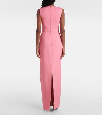 Robe longue Juulia en crêpe | Emilia Wickstead