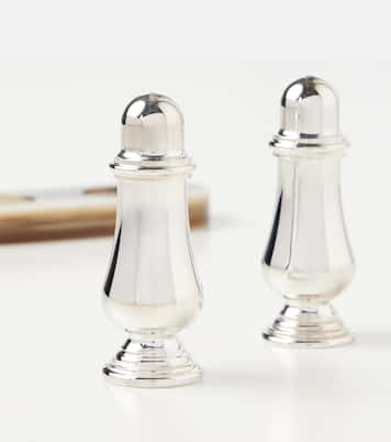 Horn and steel salt and pepper shakers | Brunello Cucinelli