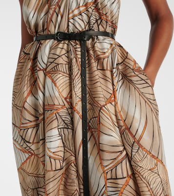 Slim leather belt | Brunello Cucinelli