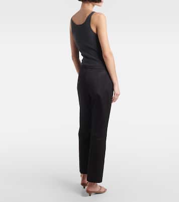 Gerade Hose aus einem Baumwollgemisch | Toteme