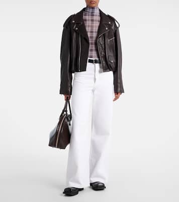 High-Rise Wide-Leg Jeans Dame | Agolde