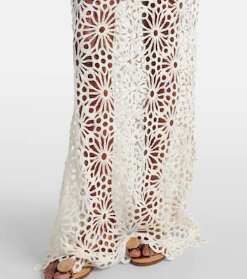 Maxirock Obie aus Spitze | Norma Kamali