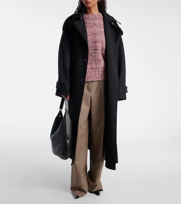 Tote Bag Bar Medium aus Leder | Jimmy Choo