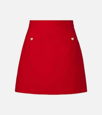 Minifalda de Crepe Couture | Valentino