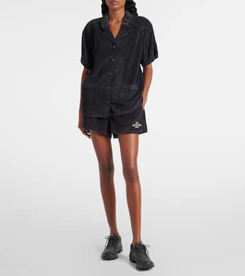 Saddle Up Ziggy logo terry shorts | The Upside