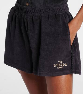 Saddle Up Ziggy logo terry shorts | The Upside