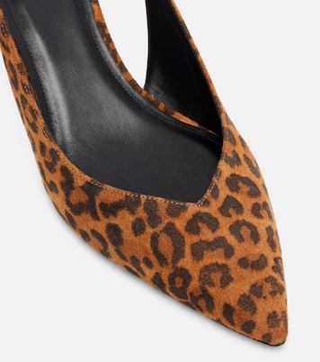 Padim 50 leopard-print suede slingback pumps | Isabel Marant
