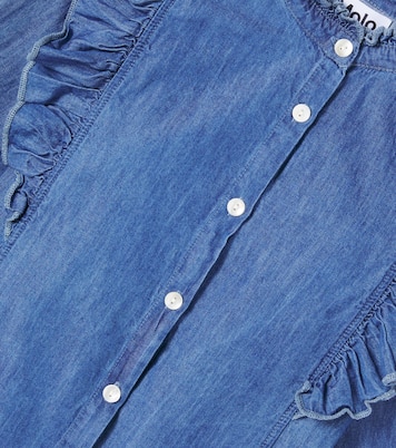 Camisa Raphaella de denim con volantes | Molo