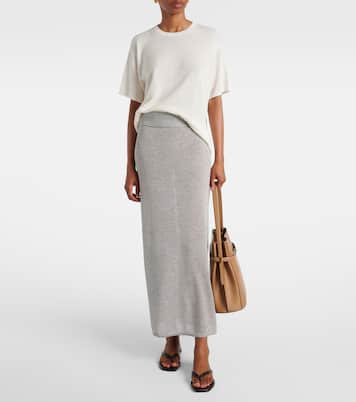 Maxirock aus Strick | Toteme