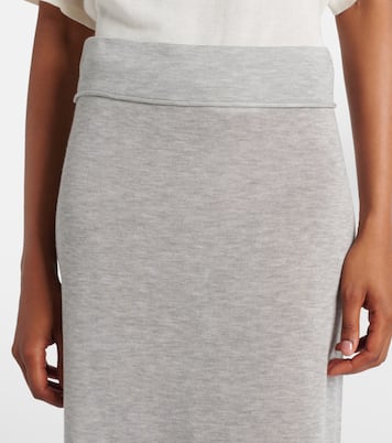 Maxirock aus Strick | Toteme