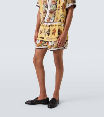 Printed silk shorts | Dolce&Gabbana
