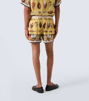 Printed silk shorts | Dolce&Gabbana
