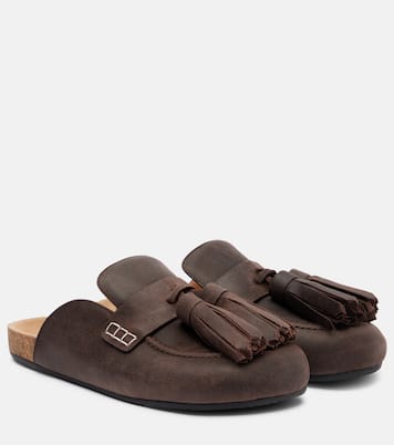 Tassel suede mules | JW Anderson