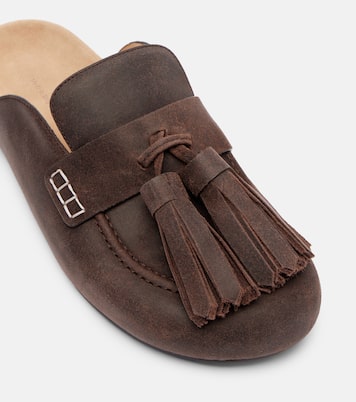 Tassel suede mules | JW Anderson