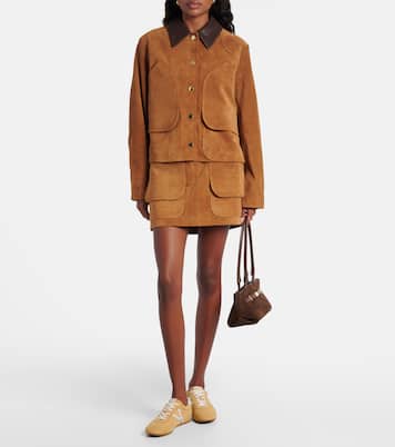 Riviera suede sneakers | Veronica Beard