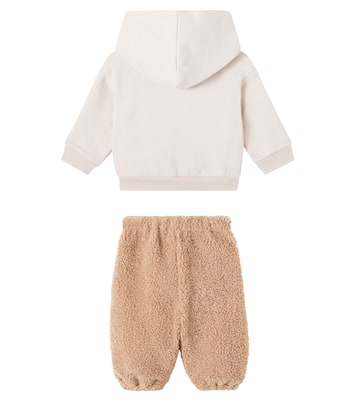 Baby Set aus Kapuzenjacke und Jogginghose | Il Gufo