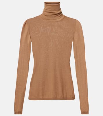 Saluto virgin wool turtleneck sweater | Max Mara