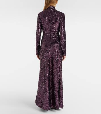 Sequined maxi skirt | Rabanne