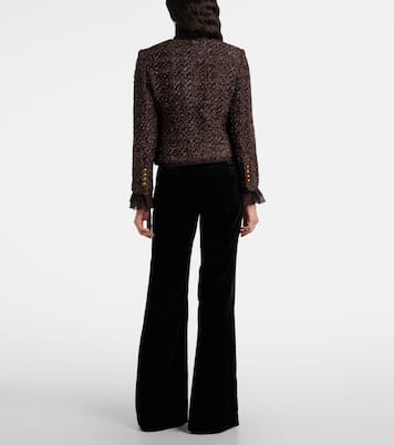 Audrina metallic tweed jacket | Veronica Beard