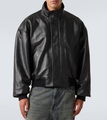 Leather blouson | Balenciaga