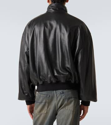 Leather blouson | Balenciaga