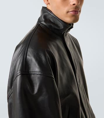 Leather blouson | Balenciaga