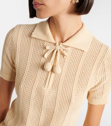 Polo de algodón con lazo | Valentino