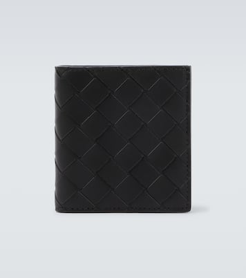 인트레치아토 레더 지갑 | Bottega Veneta