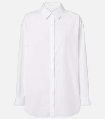 Esetan cotton poplin shirt | The Row