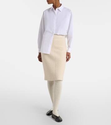 Esetan cotton poplin shirt | The Row