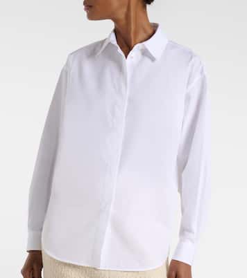 Esetan cotton poplin shirt | The Row