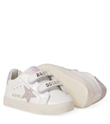 Baby Old School leather sneakers | Golden Goose Kids