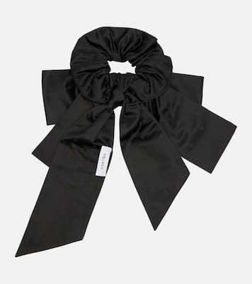 Skull silk jacquard scrunchie | McQueen