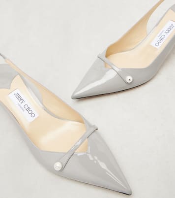 Pumps slingback Amita 45 in vernice | Jimmy Choo