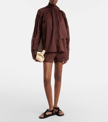 Shorts de organza de algodón | Plan C