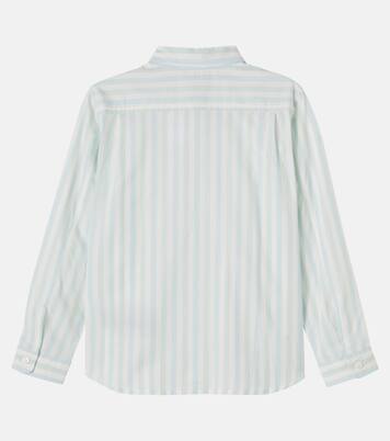 Linton striped cotton shirt | Bonpoint