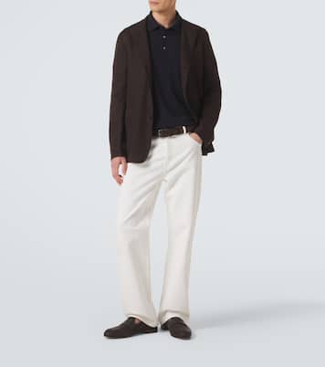 Cotton piqué polo shirt | Zegna