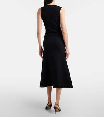 Floral jacquard midi dress | Erdem