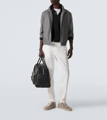 Cotton polo sweater | Brunello Cucinelli